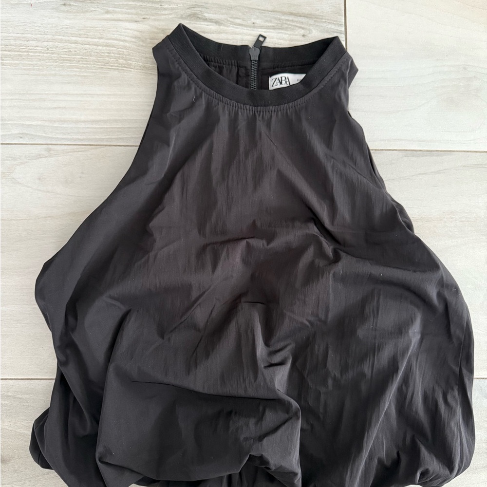 Zara Elegant Black Tank Top